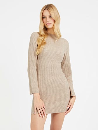 Bodycon mini sweater dress