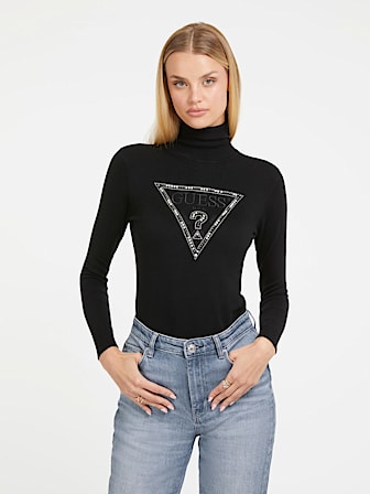 Triangle logo sweater