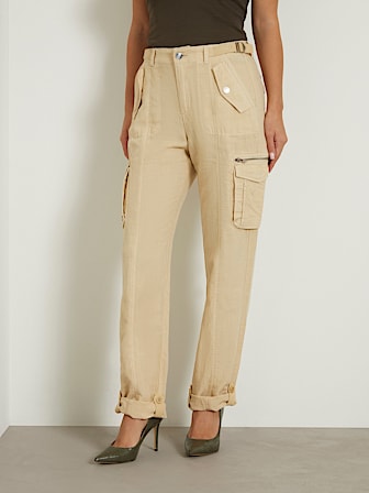 Mid rise cargo pant