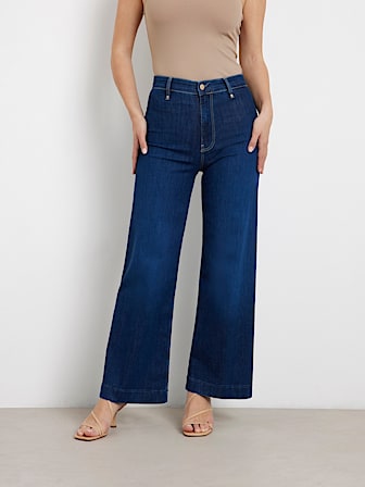 Jeans mit weitem Bein