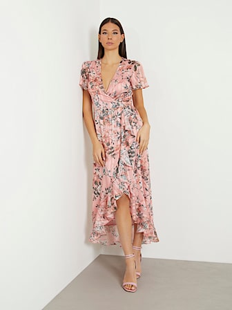 Robe longue imprimé floral