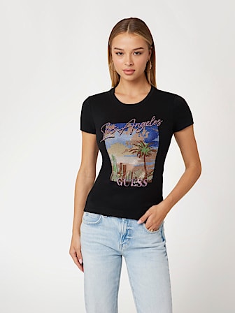 Women's T-Shirt - GUESS Women's Clothing Collection