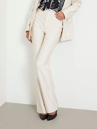 High rise straight pant