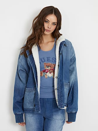 Relaxed fit denim jacket