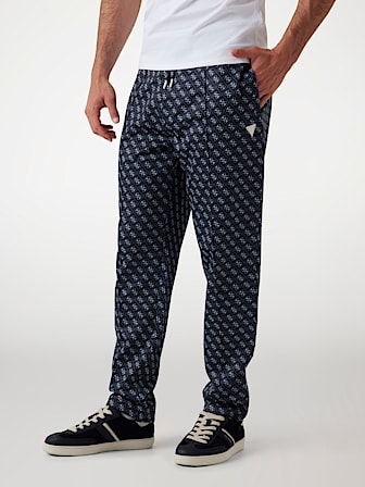 Pantalone jogger logo all over