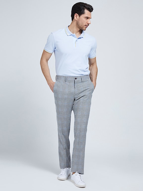 Marciano plaid pants top