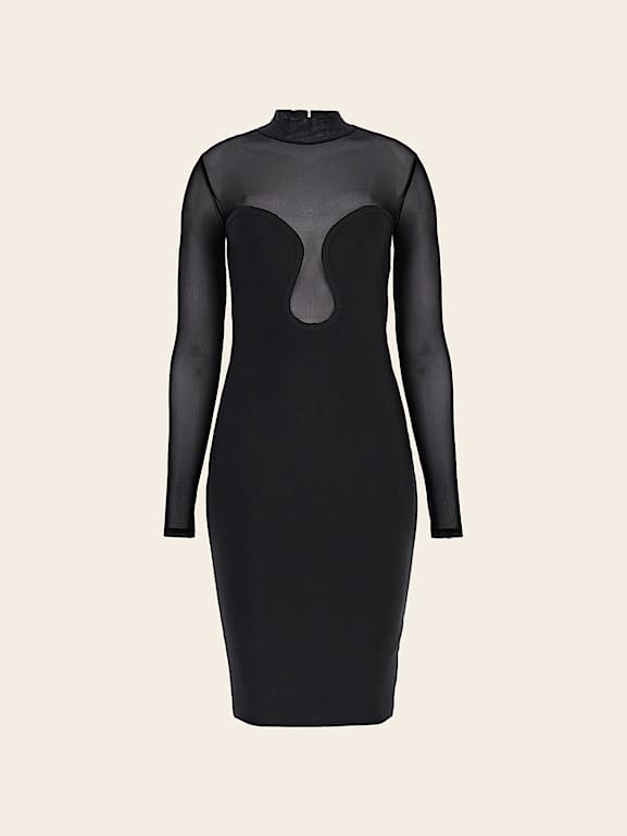 Guess marciano black dress sales