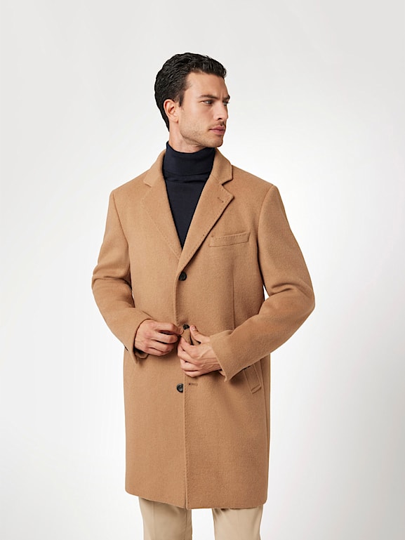 Guess sale camel coat
