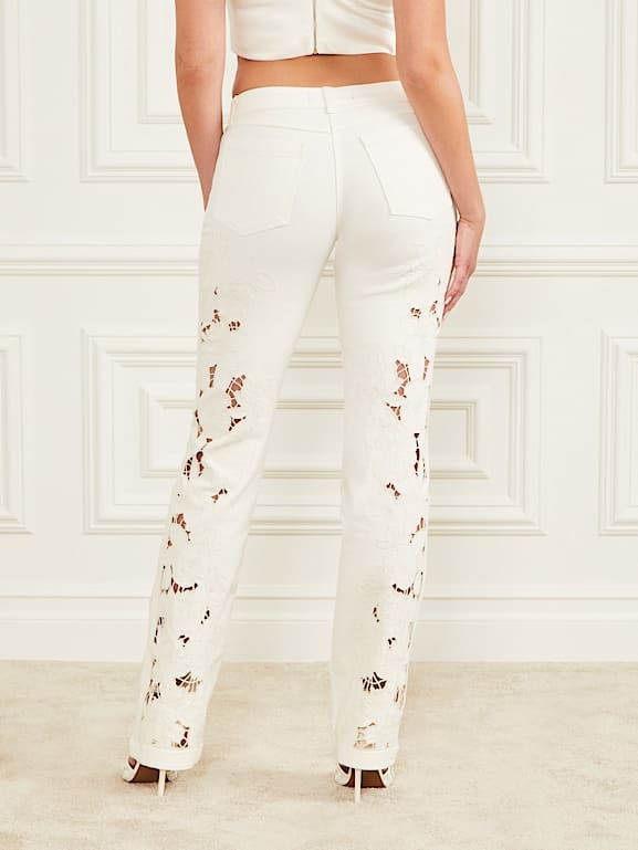 Free people white jeans online
