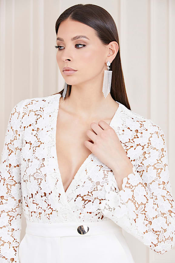 Guess lace playsuit deals