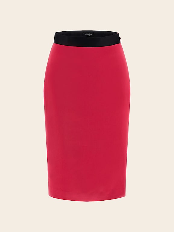GUESS® Marciano side split mini skirt