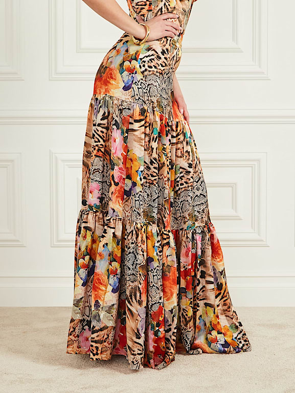 GUESS® Langer Marciano Rock Blumenprint 