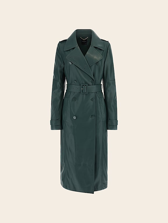 GUESS® Marciano faux leather trench