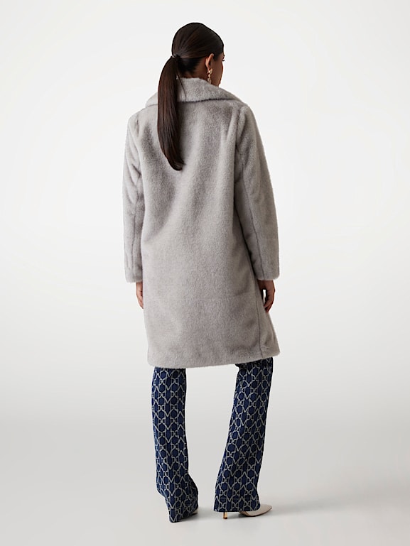 Guess fur coats top