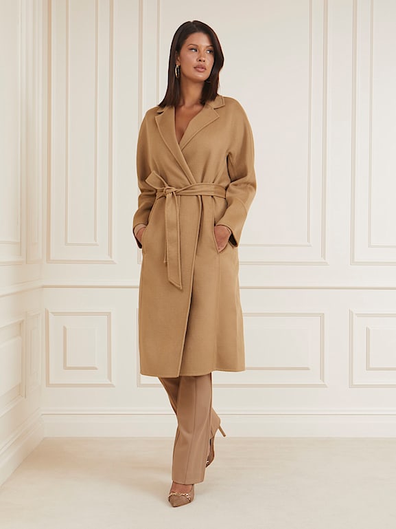 Guess wool sales blend coat