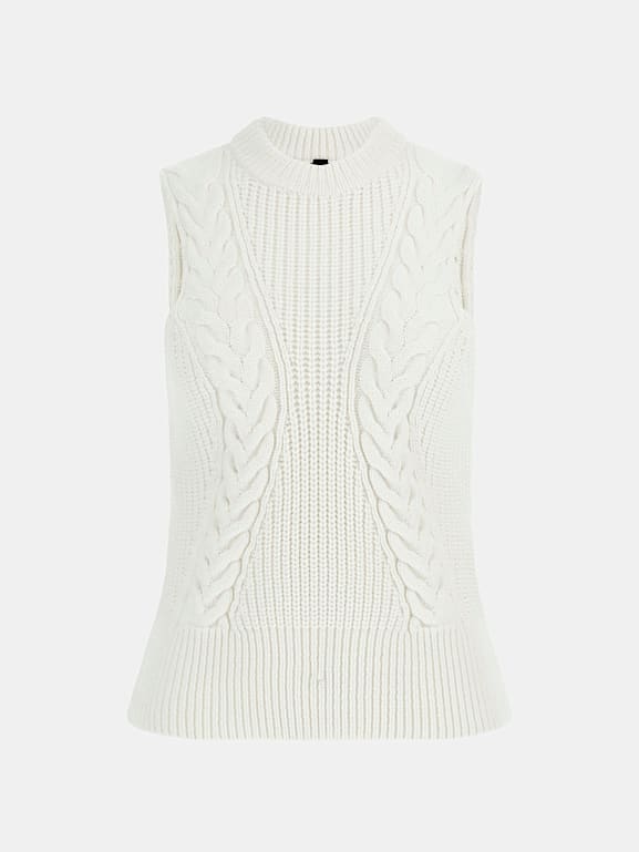 Marciano by GUESS® Marciano Stricktop Zopfmuster Damen 