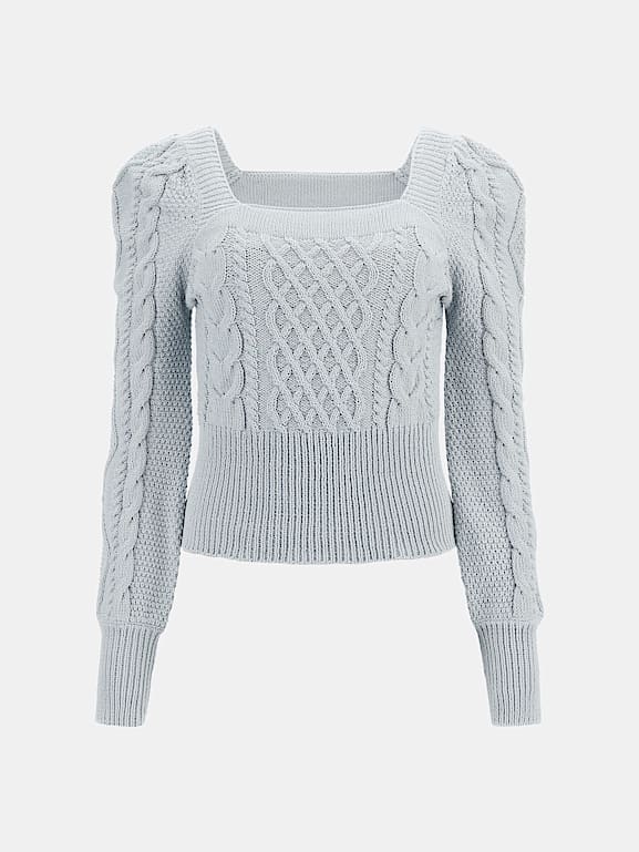 Pull encolure carrée deals