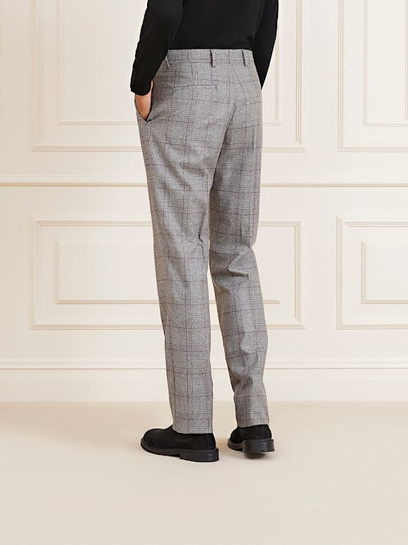 Marciano plaid shop pants