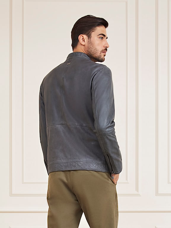 GUESS Marciano genuine leather jacket