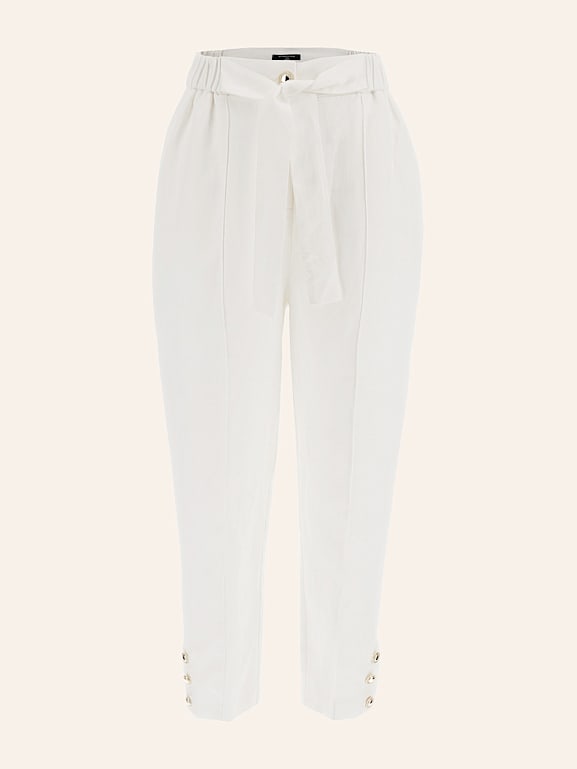 GUESS® Marciano linen blend pant