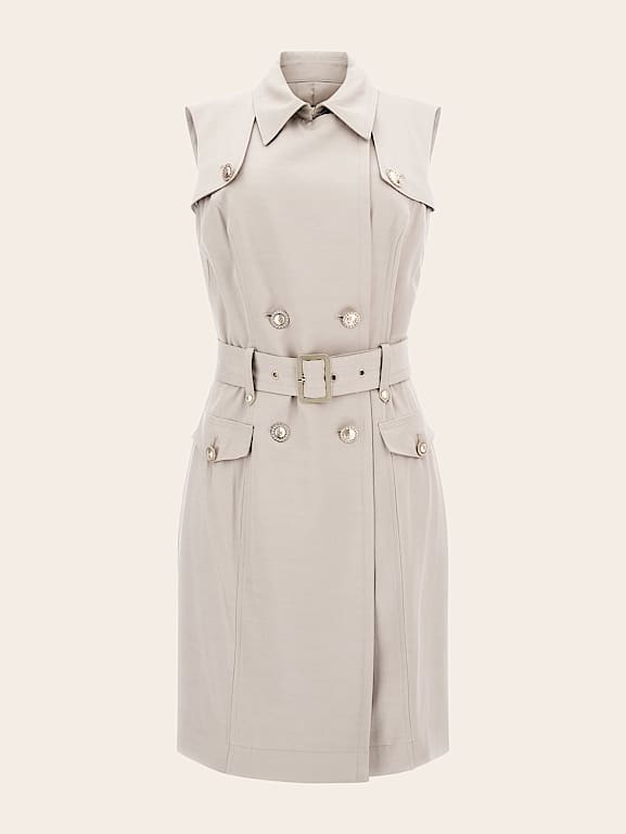 GUESS® Marciano sleeveless trench dress