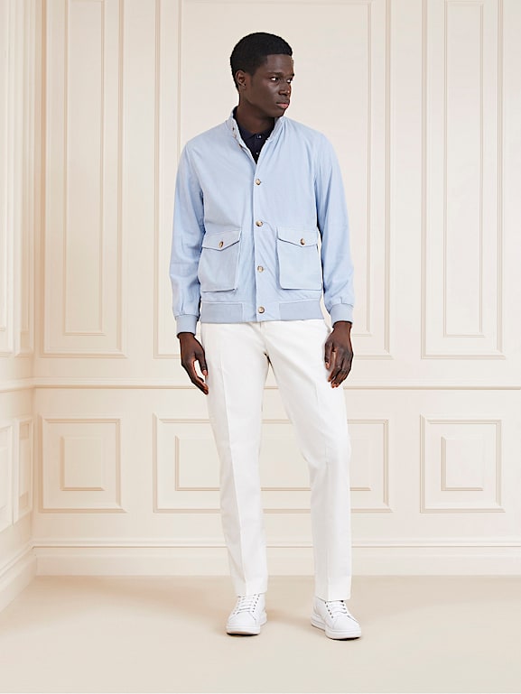 Marciano real suede bomber Men | GUESS® Past Collections