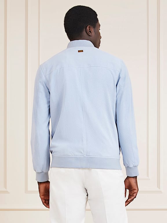 Marciano real suede bomber Men | GUESS® Past Collections