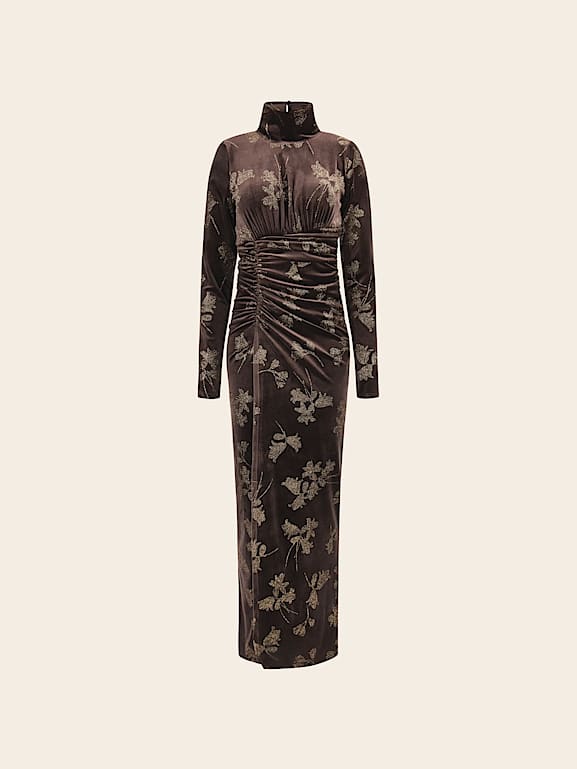 GUESS® Marciano velvet long dress 