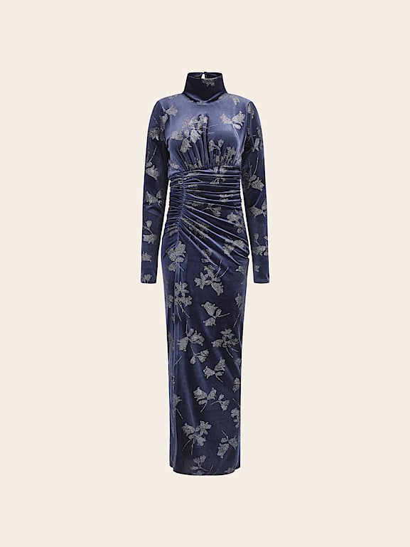 GUESS® Marciano velvet long dress