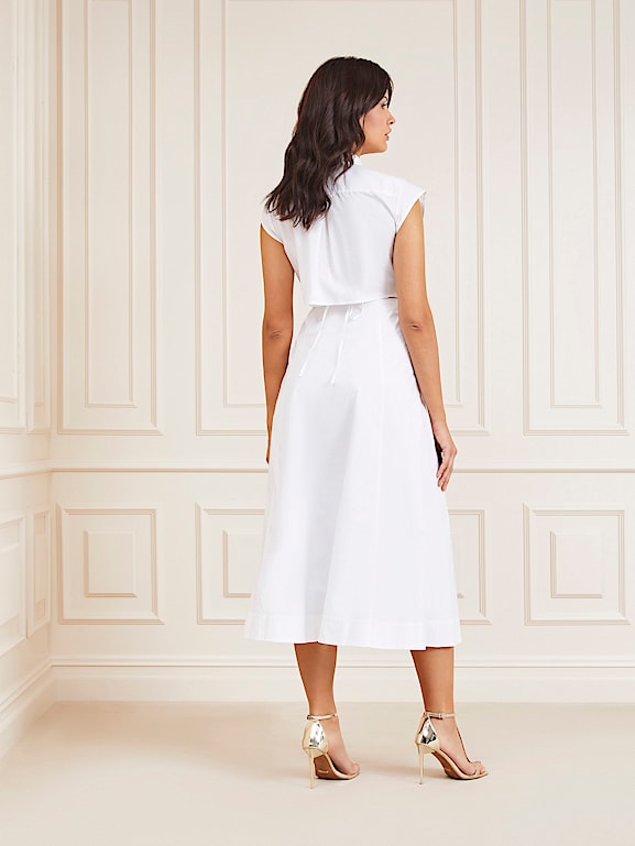 Guess marciano white clearance dress