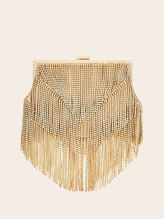 GUESS Marciano crystals clutch