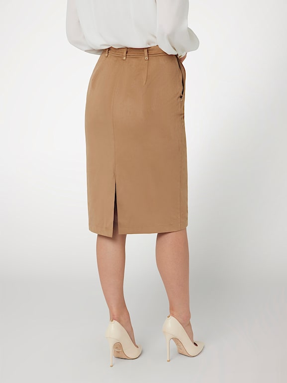 Marciano by GUESS Jupe midi daim synthetique Marciano Femme