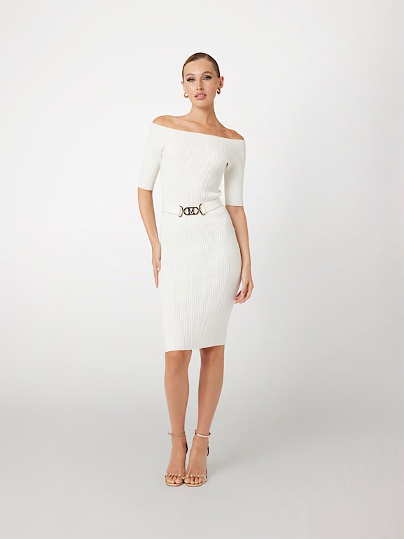 Bodycon midi sweater dress store