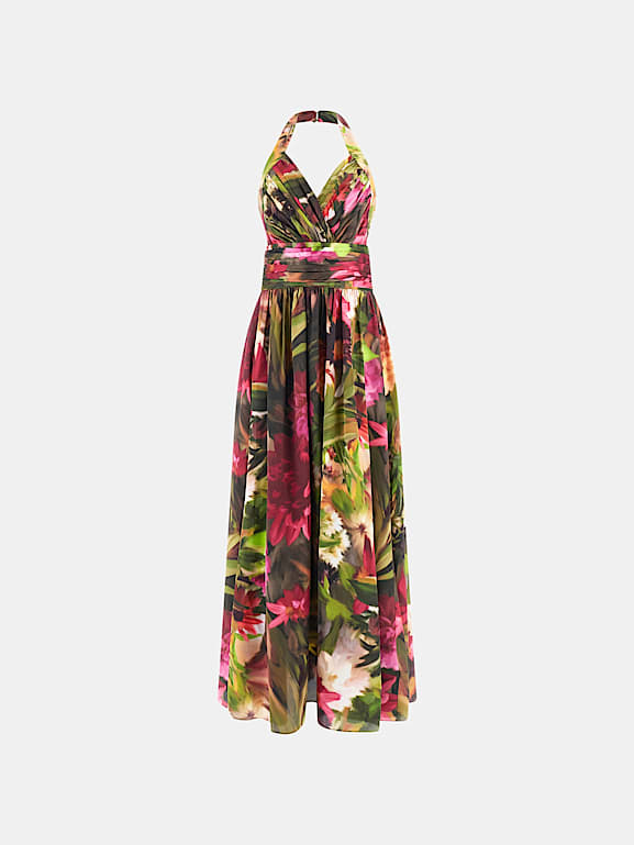 Guess abito lungo floreale online