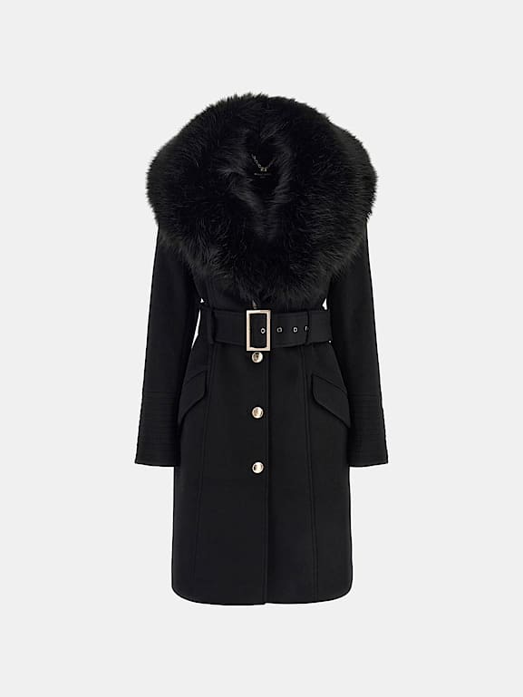 Marciano by GUESS Manteau laine melangee Marciano Femme