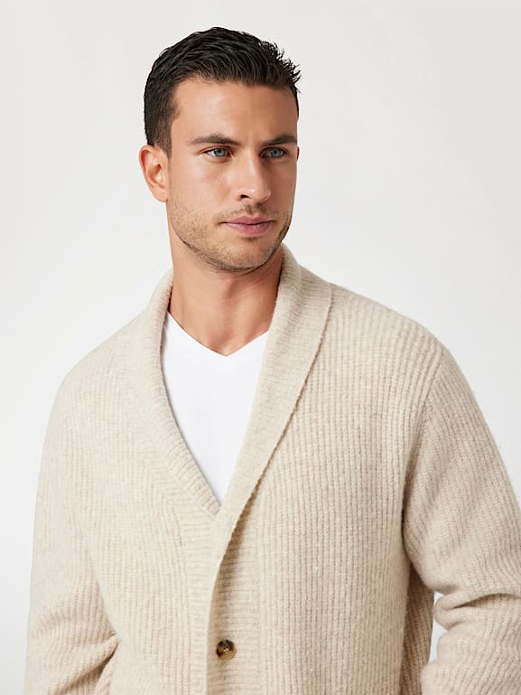 GUESS Marciano wool blend cardigan Men