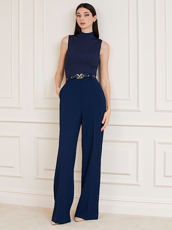 Pantaloni a online palazzo guess