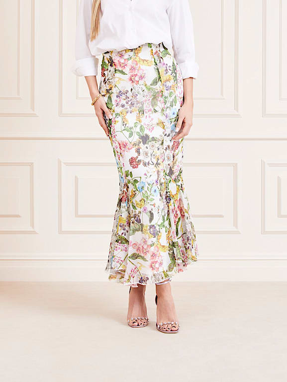 Marciano by GUESS Jupe longue motif all over Marciano Femme