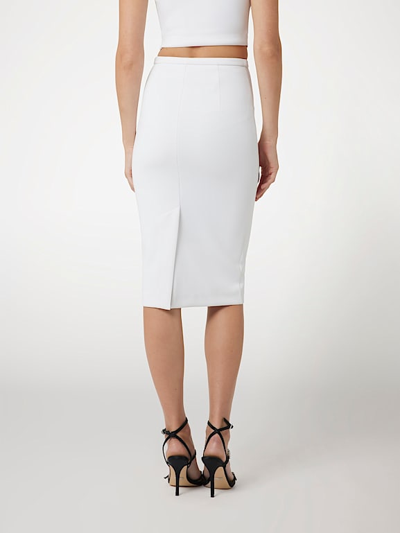 Scuba midi skirt discount