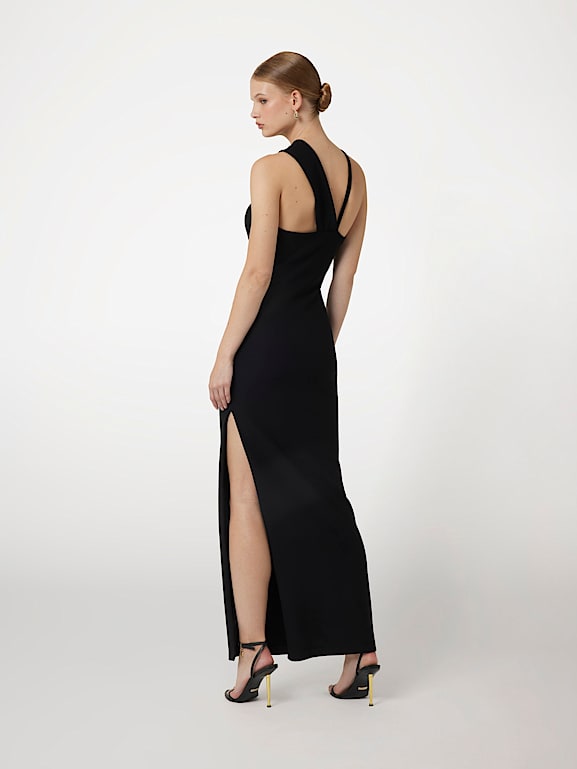 Lange jurk strak outlet