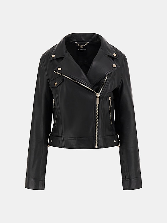 Marciano jacket leather top