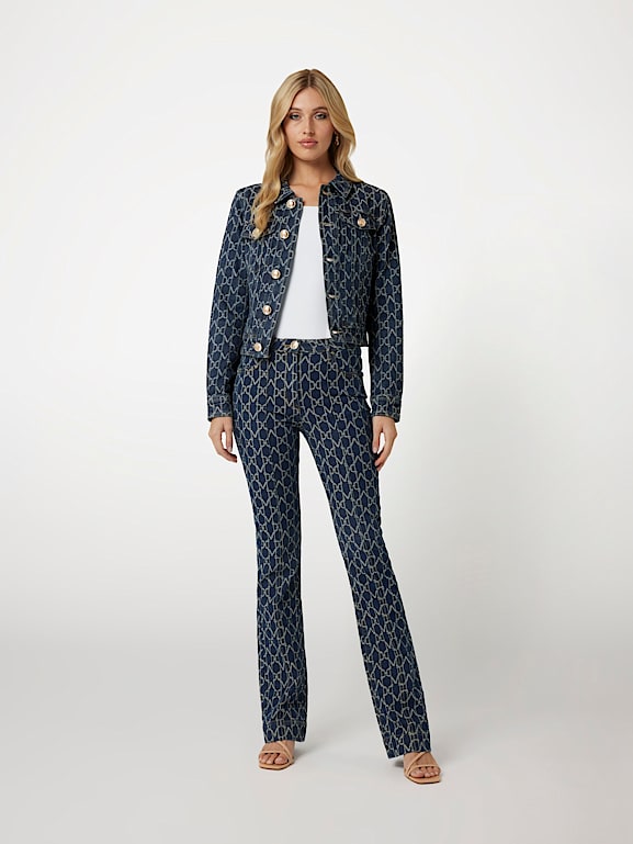 Marciano by GUESS Veste en jean logo Marciano Femme