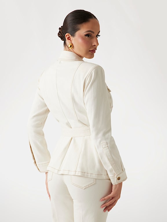 MARCIANO by GUESS® Marciano stretch denim safari jacket