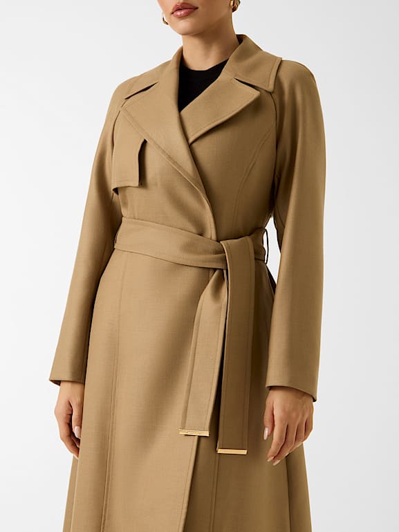 MARCIANO by GUESS® Marciano yün karışımlı trençkot