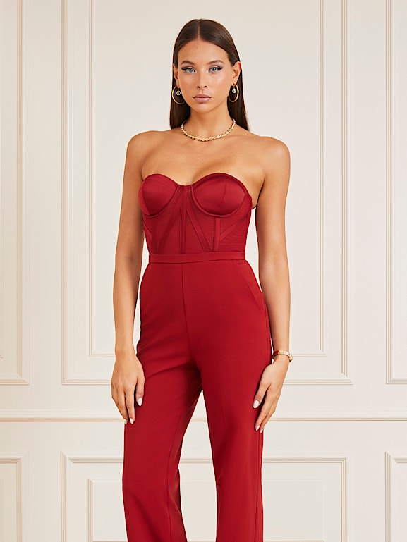 Guess jumpsuit rot 2025