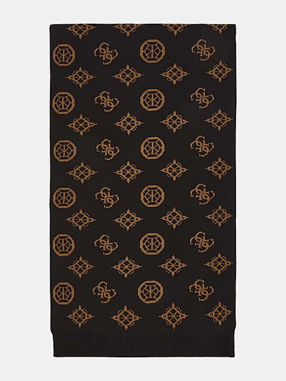 GUESS 4G Peony logo scarf