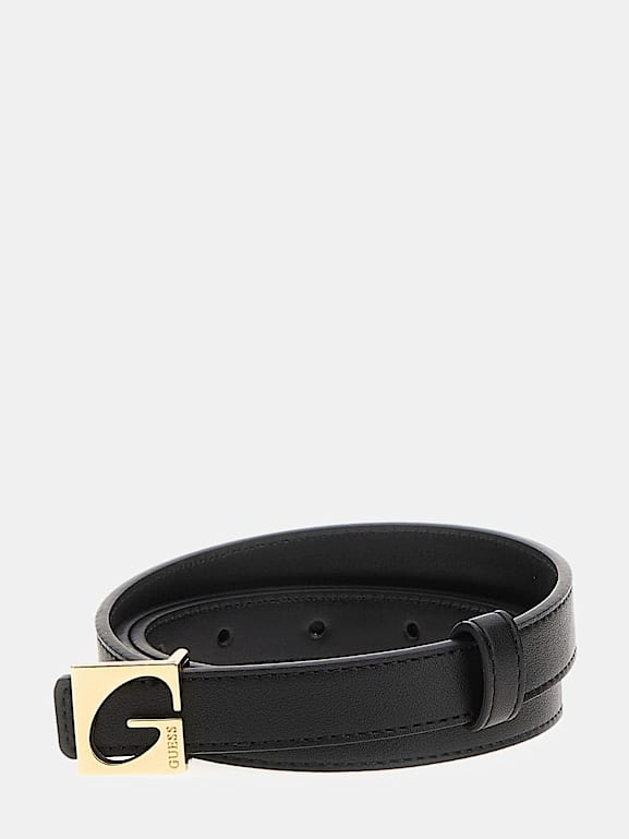 GUESS Logo script belt