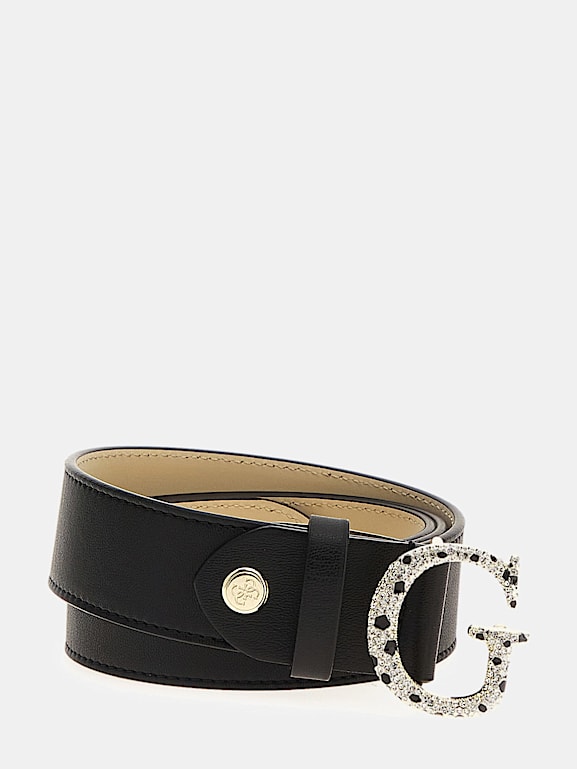 Guess belt double g best sale