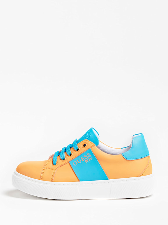 Guess logo sneakers clearance