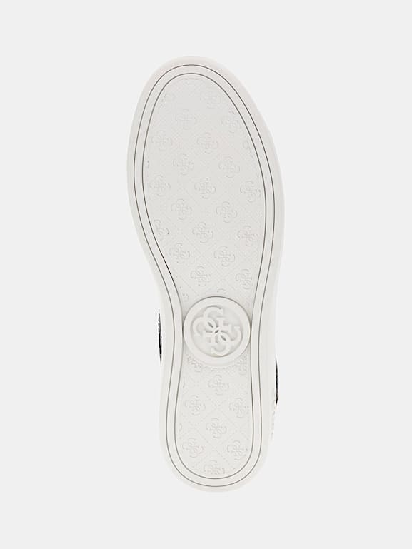 Beckie logo print sneaker new arrivals guess